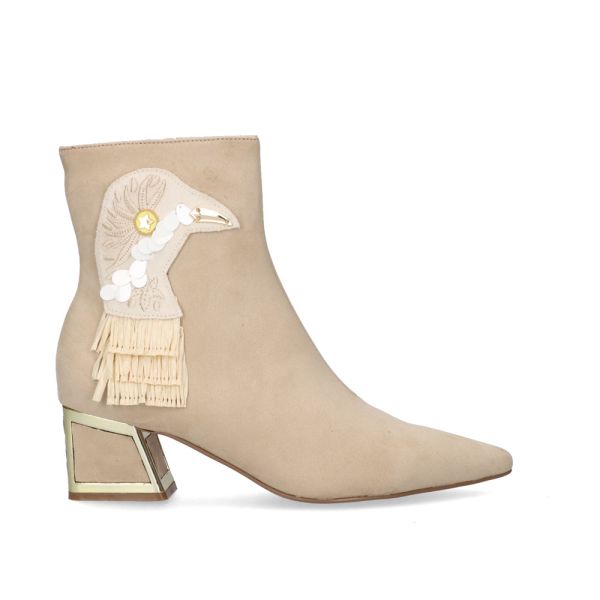 LOW HEEL ANKLE BOOTS EXÉ RIO-332 ICE