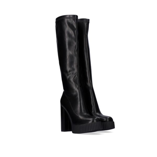 HIGH BOOT WITH HEEL T5212-L1478