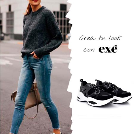 Outfits tus sneakers de la colección Exé Shoes - Un paso adelante...